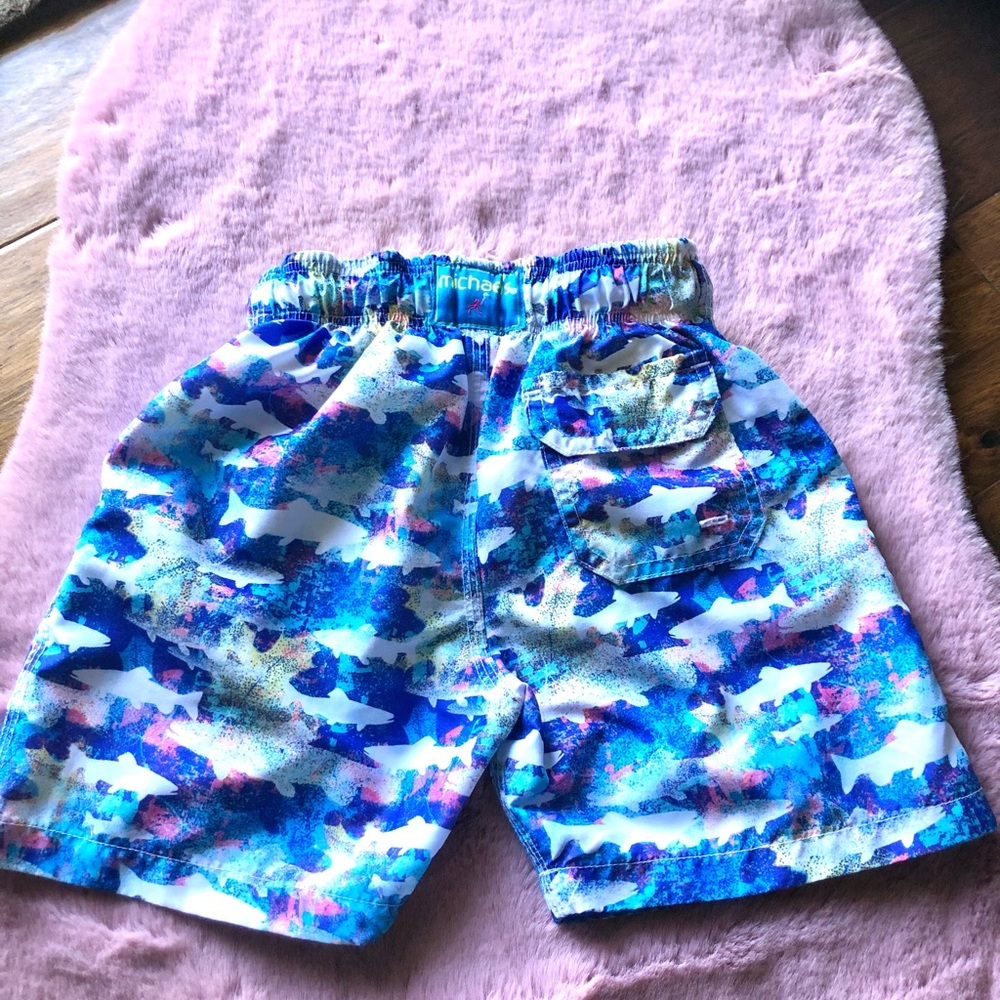 Michael’s swim shorts